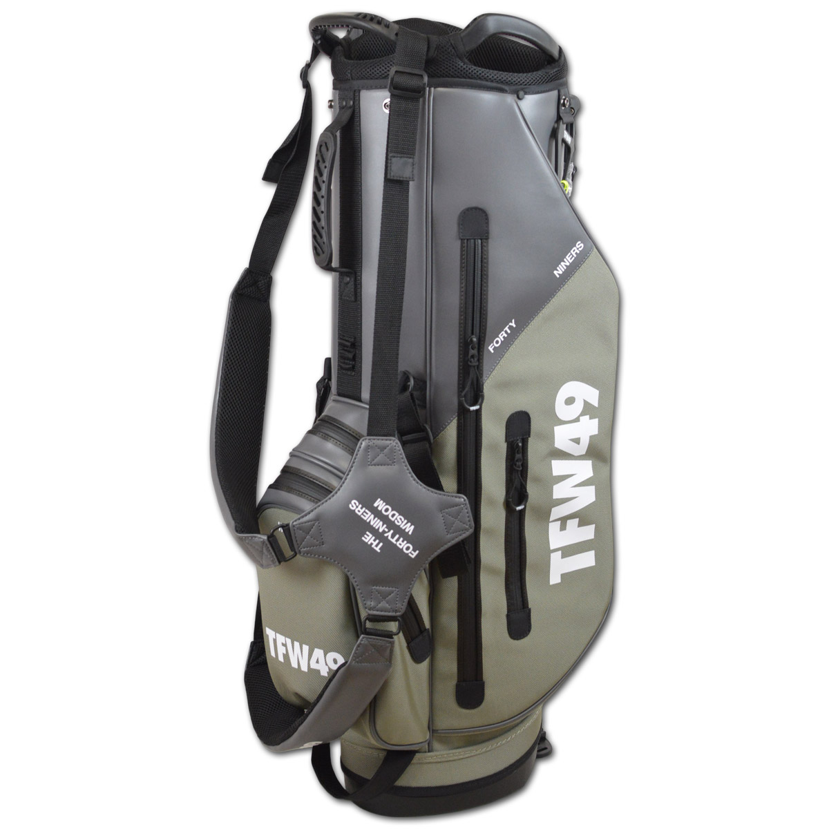 TFW49 キャディバッグ ゴルフバッグ 9インチ スタンド ゴルフ メンズ