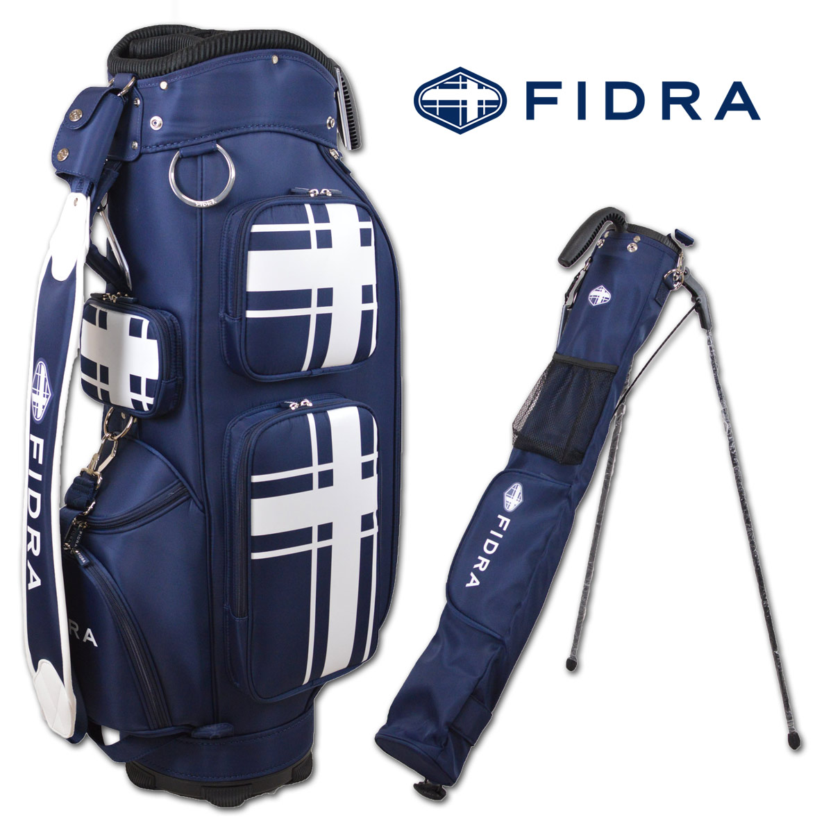 フィドラ メンズ キャディバッグ セルフスタンドバッグ ゴルフバッグ 9