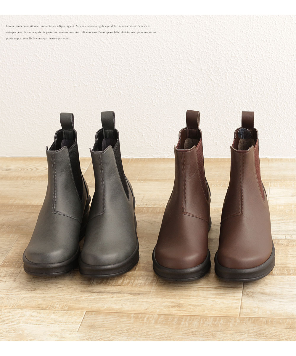 ARCH CONTACT（アーチコンタクト） サイドゴアブーツ レディース