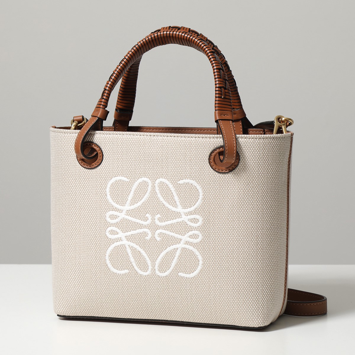 LOEWE（ロエベ） ショルダーバッグ ANAGRAM TOTE MINI BAG アナグラム