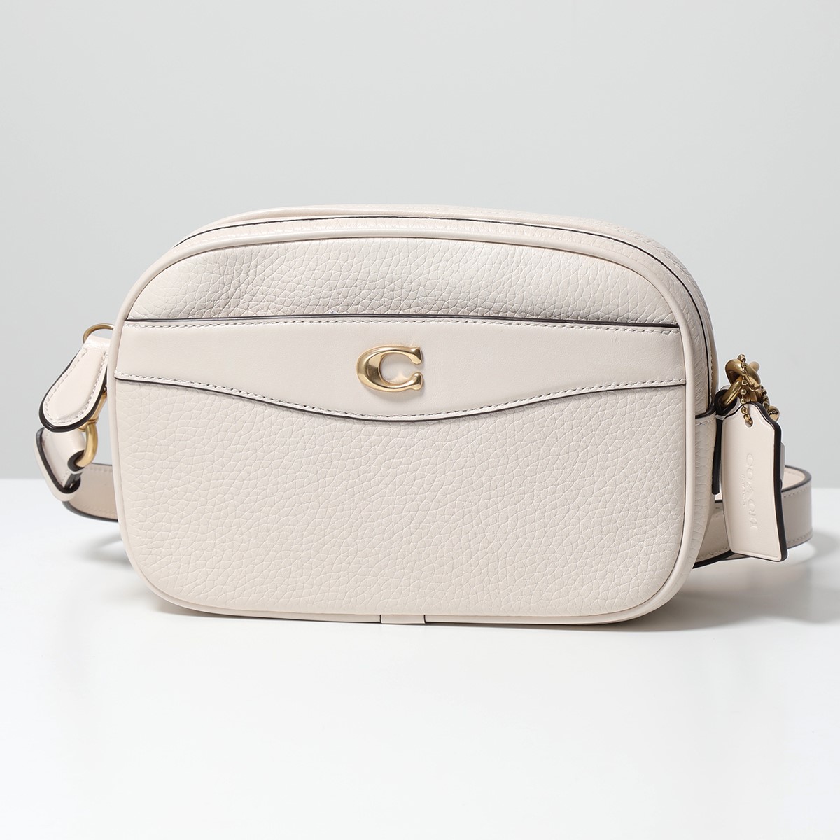 COACH（コーチ） ショルダーバッグ CC386 レディース レザー ロゴタグ