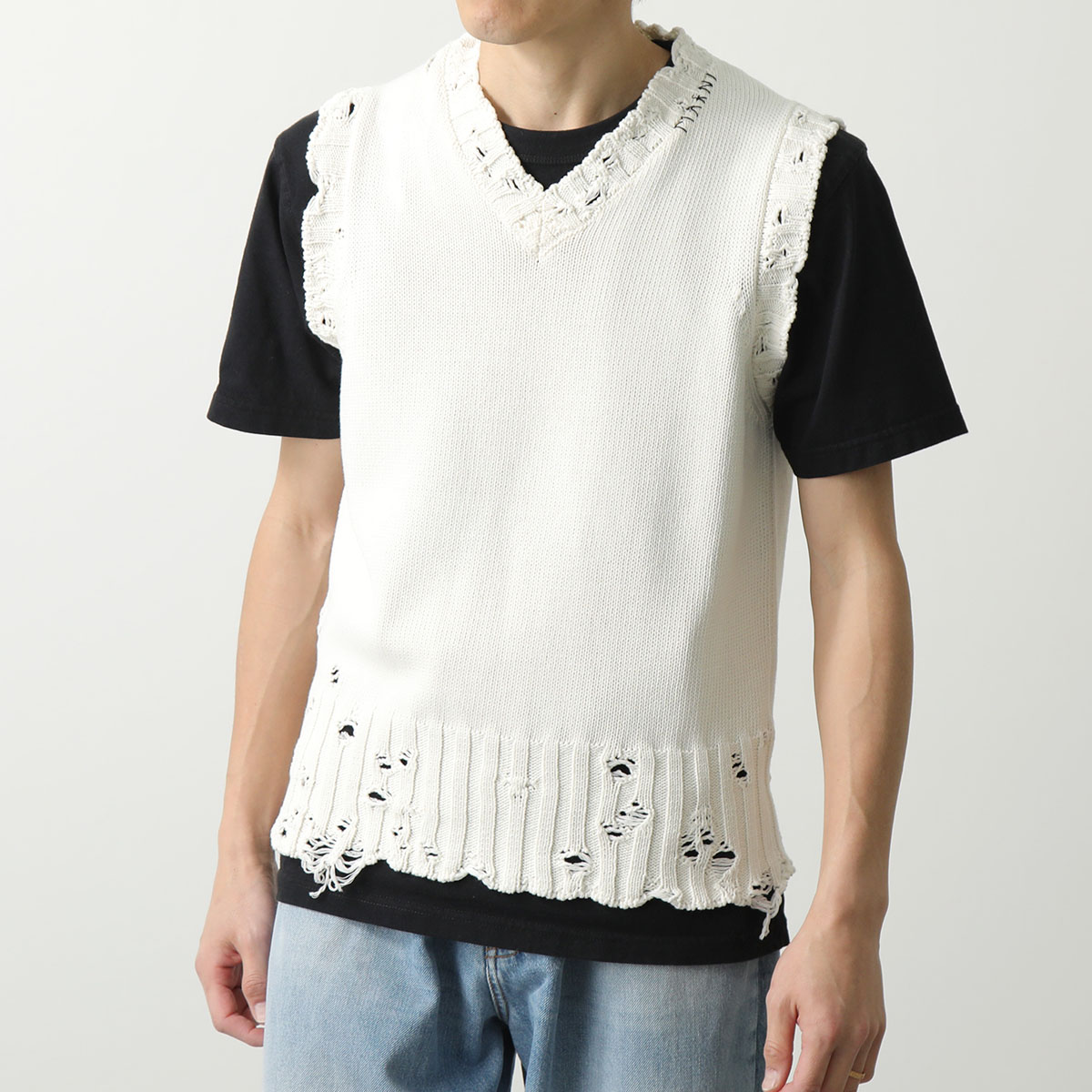 MARNI（マルニ） ベスト CVMG0091A0 UFC652 メンズ ノースリーブ