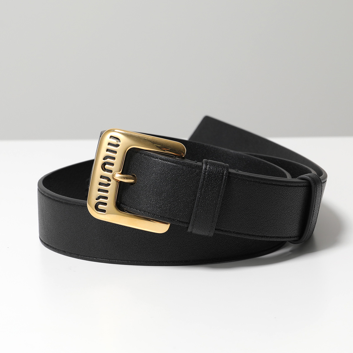 miu miu（ミュウミュウ） ベルト 5CC545 EFX レディース レザー