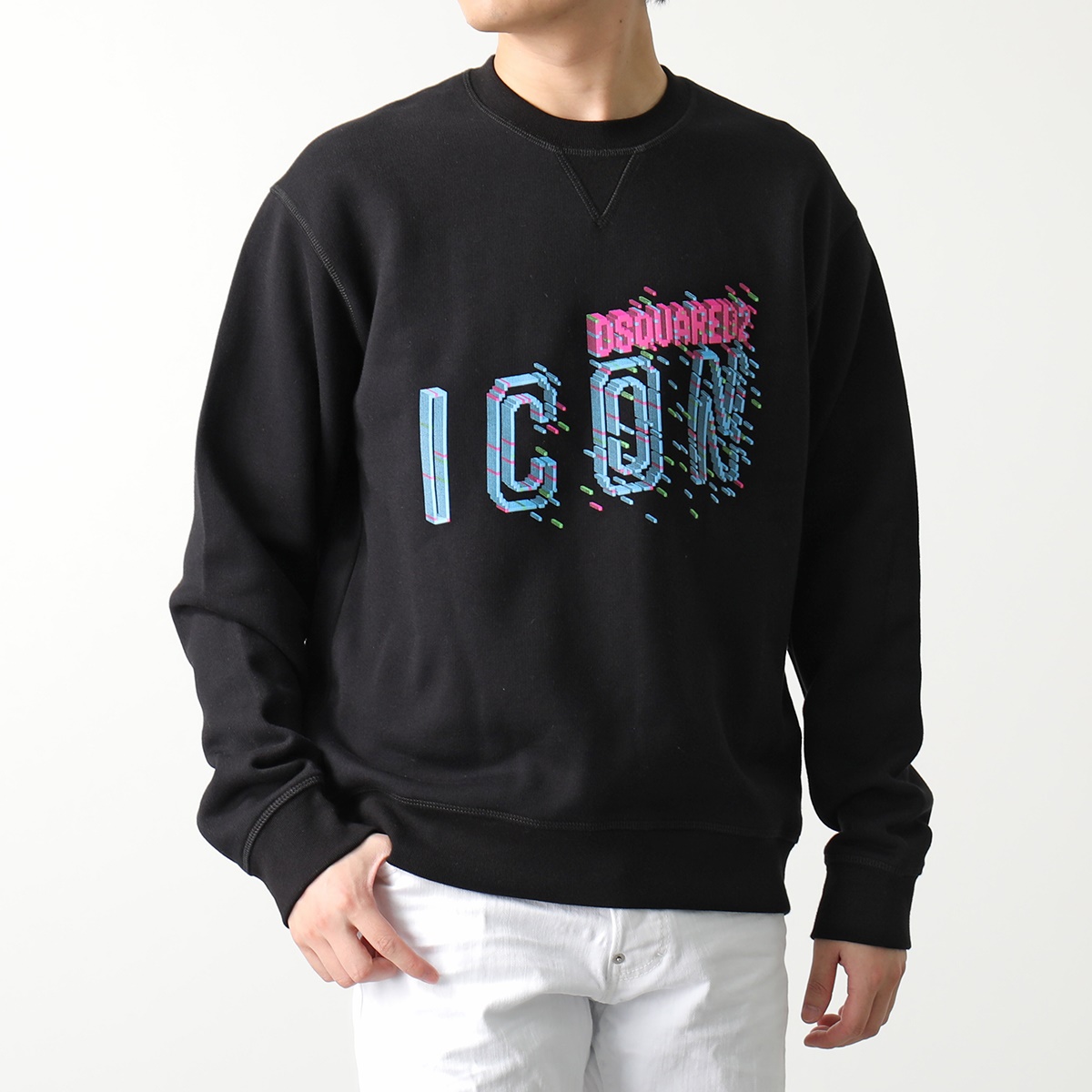 DSQUARED2（ディースクエアード） トレーナー PIXELED ICON COOL