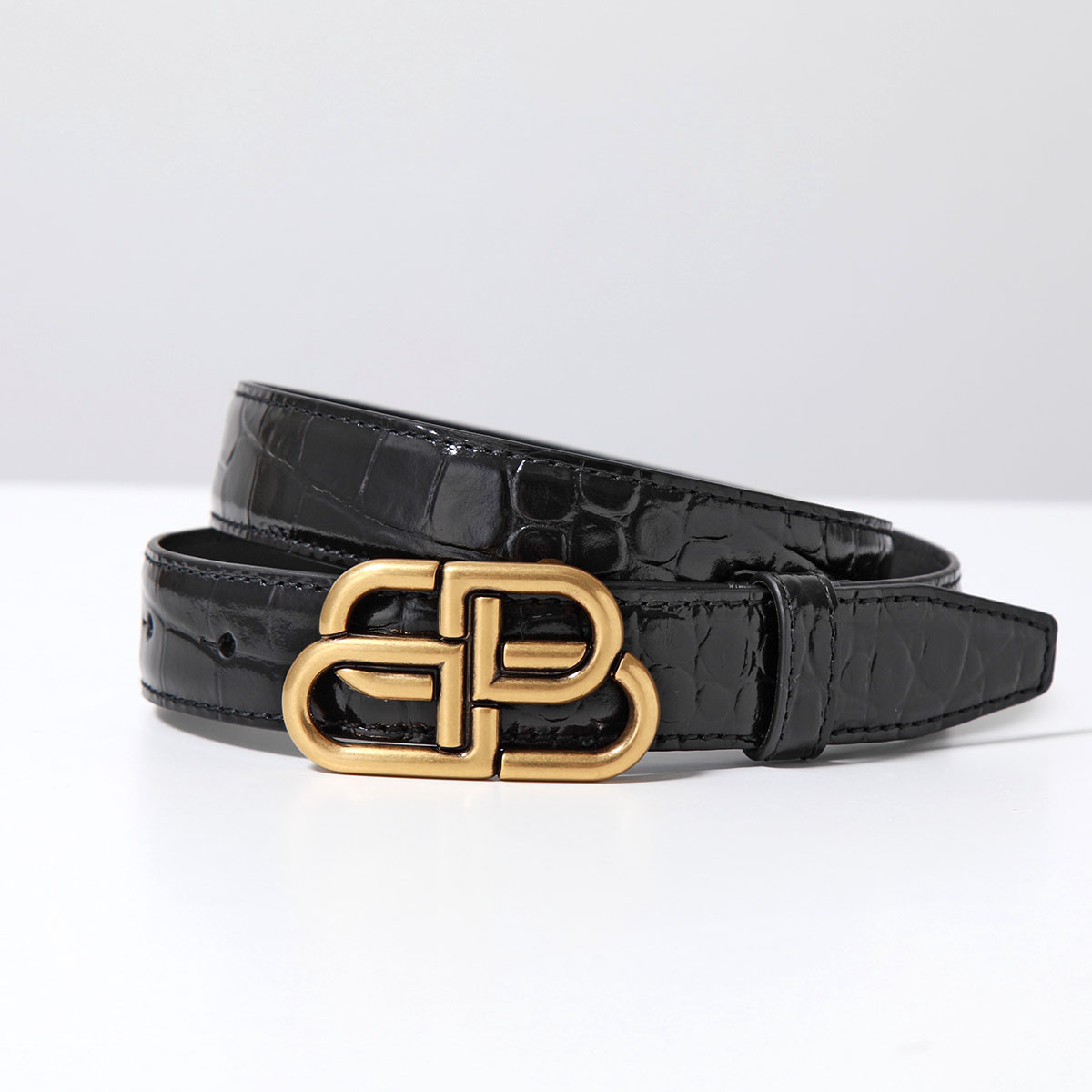 BALENCIAGA（バレンシアガ） ベルト BB THIN BELT 581690 1LR04