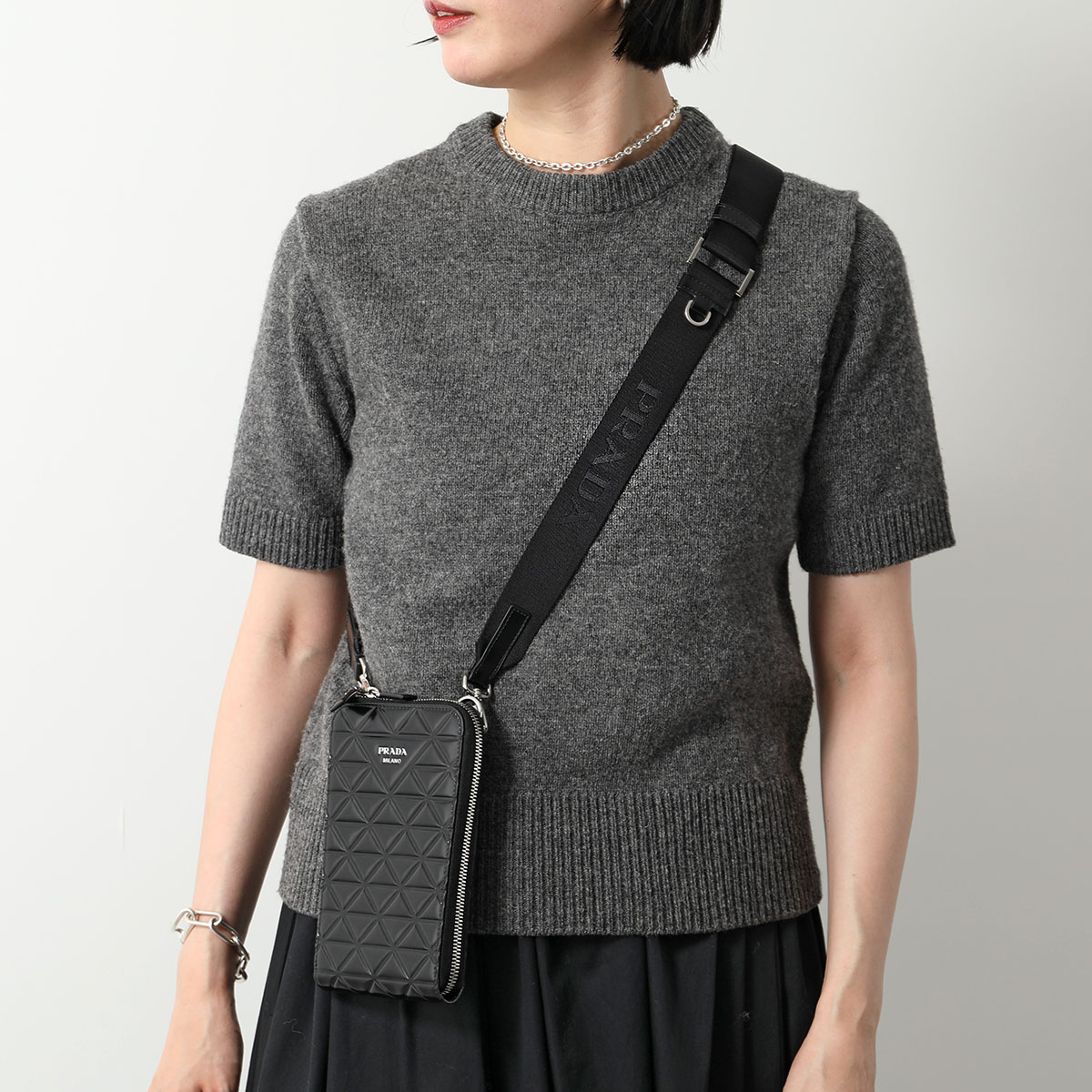 PRADA（プラダ） フォンケース 2ZT058 2CNV レディース ショルダー