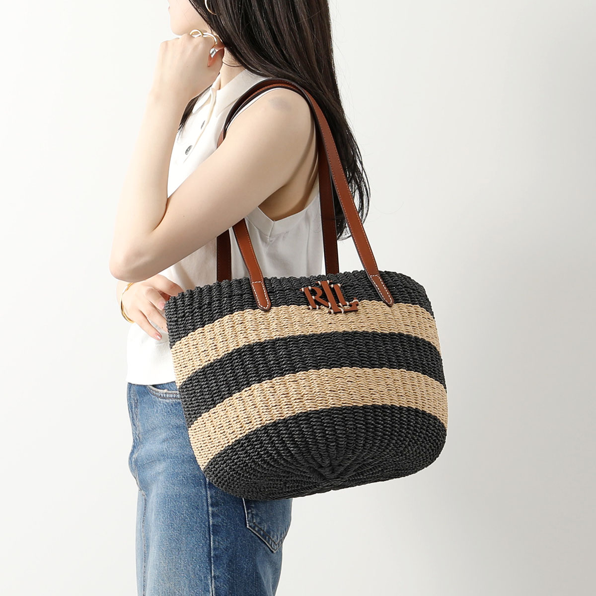 LAUREN RALPH LAUREN（ローレン ラルフローレン） かごバッグ