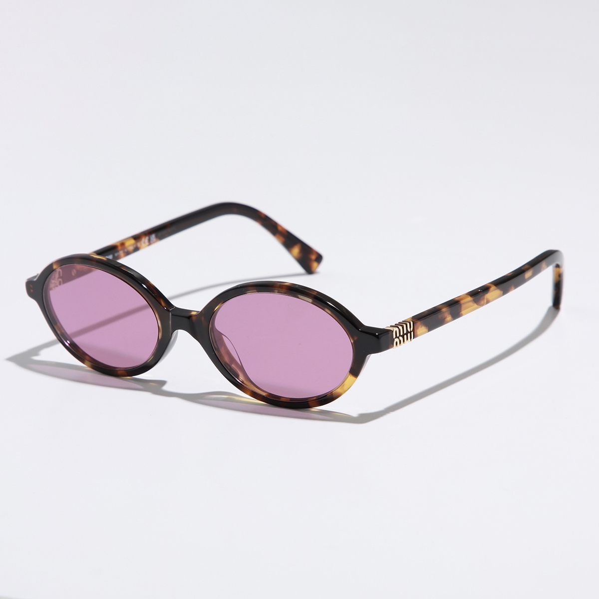 miu miu（ミュウミュウ） サングラス SMU 04Z レディース オーバル