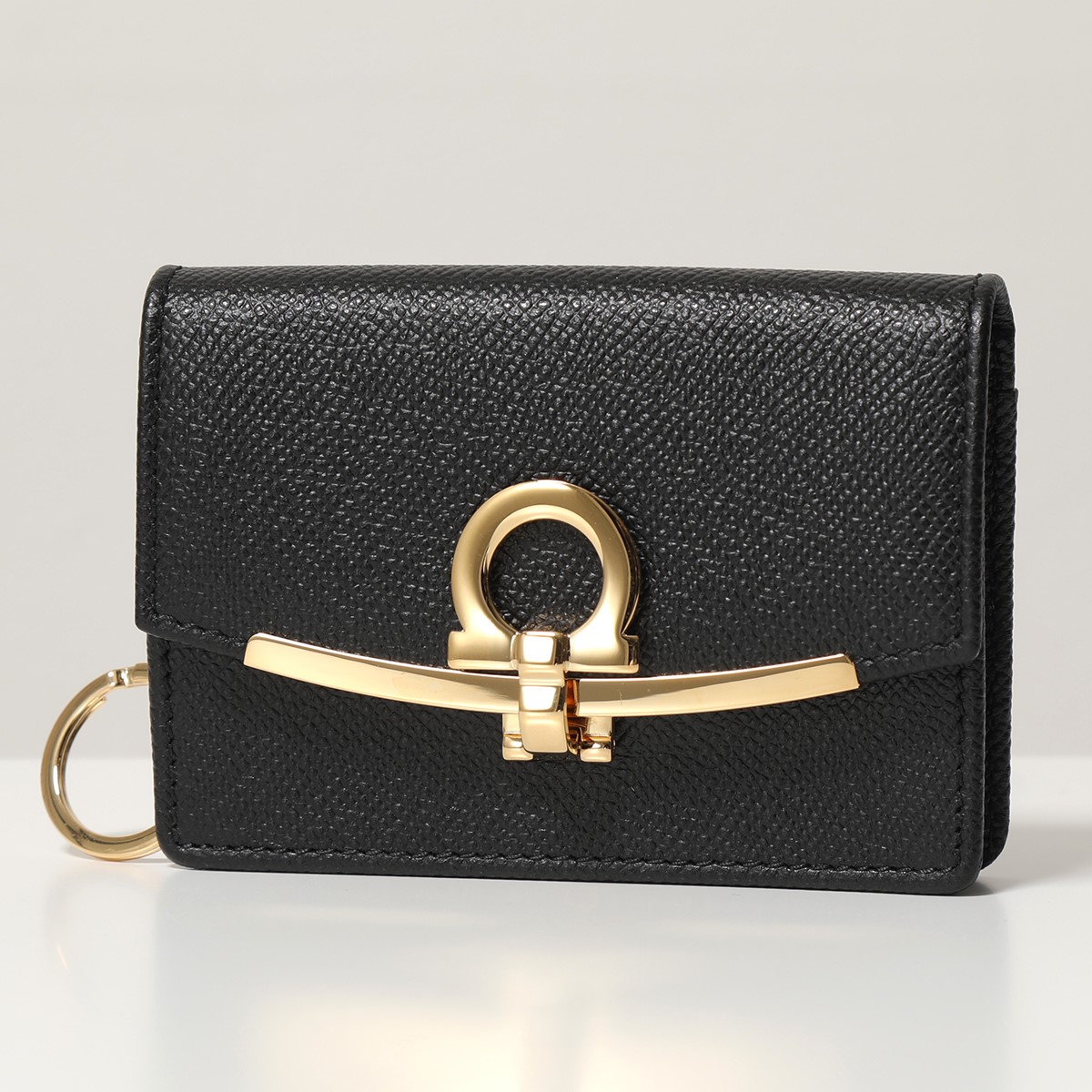 FERRAGAMO（フェラガモ） 名刺入れ 22 D198 レディース ガンチーニ