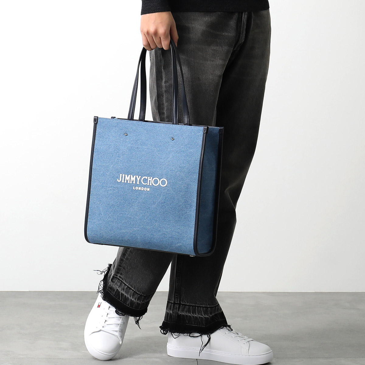 JIMMY CHOO（ジミーチュウ） トートバッグ N/S TOTE/M LYF メンズ