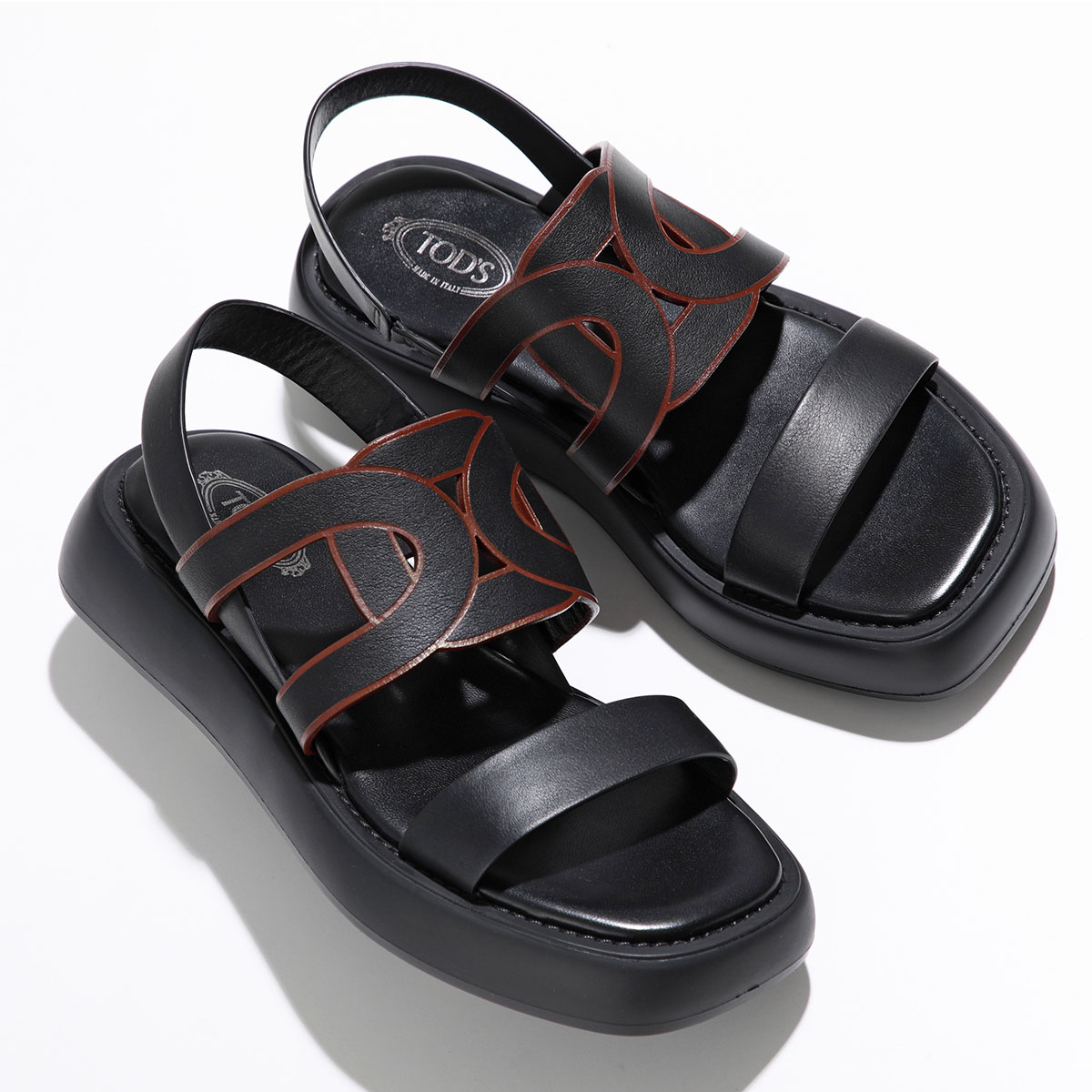 TOD'S（トッズ） TODS レザーサンダル XXW11K0IF10MID レディース