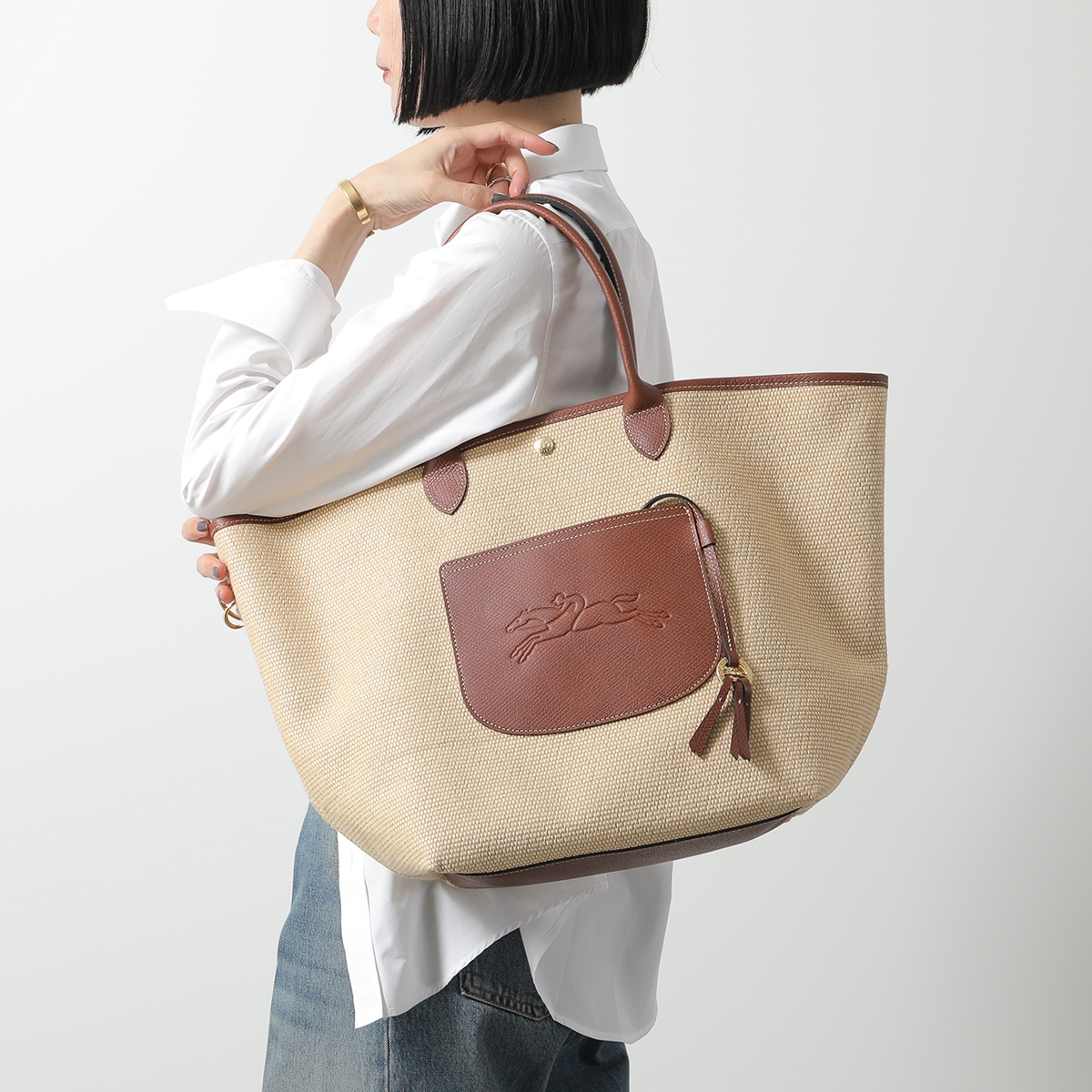 LONGCHAMP（ロンシャン） かごバッグ Le Panier Pliage ル プリ