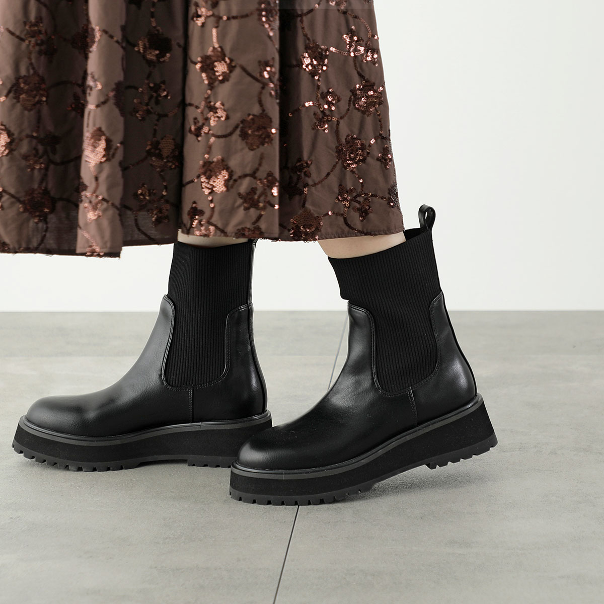 ATELIER BRUGGE（アトリエブルージュ） ショートブーツ 25KS-74