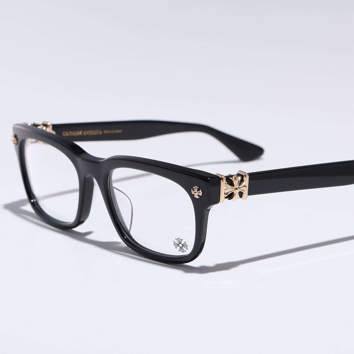 CHROME HEARTS（クロムハーツ） メガネ VAGILANTE メンズ スクエア型