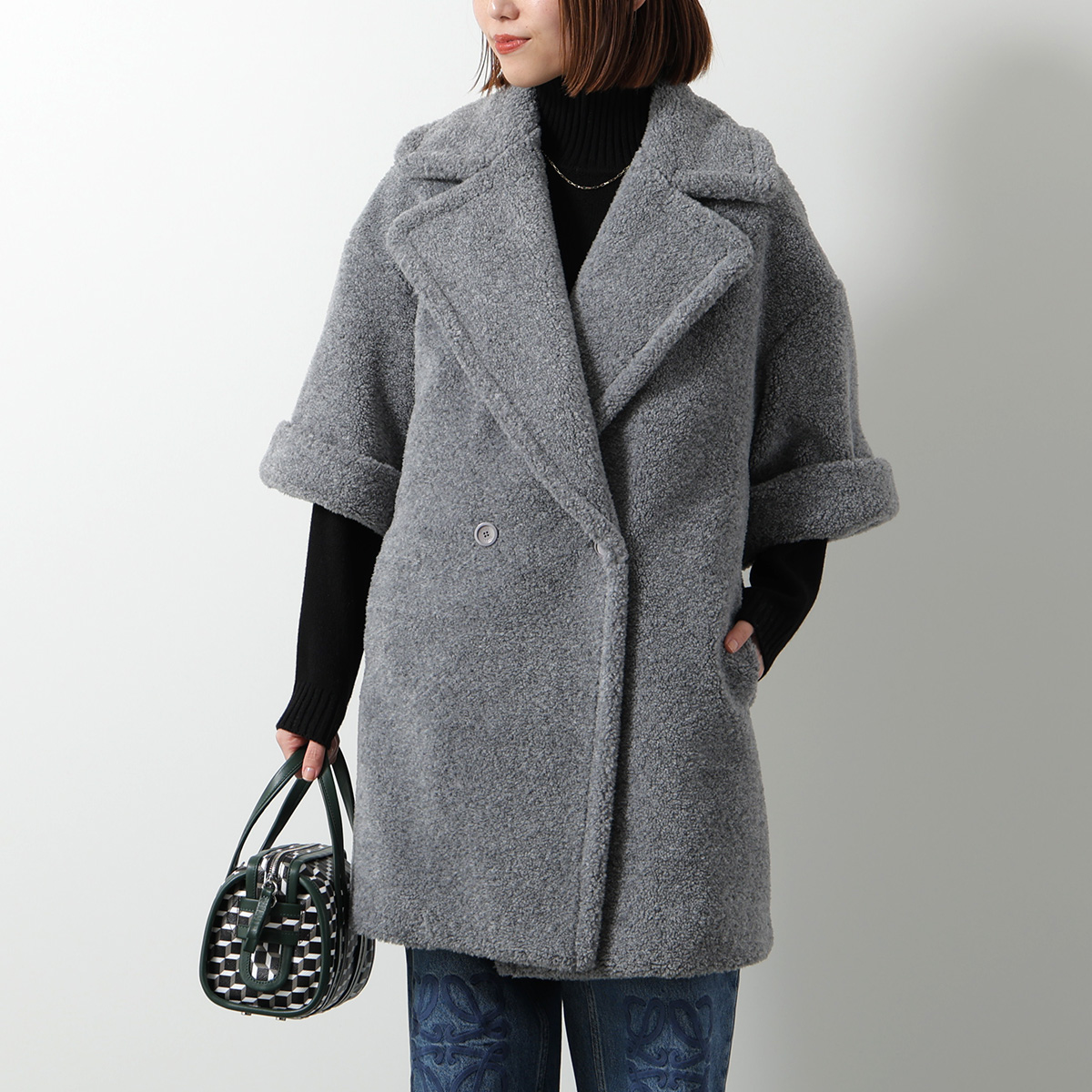 HERNO（ヘルノ） ボア コート GC000492D 12735 レディース テディ