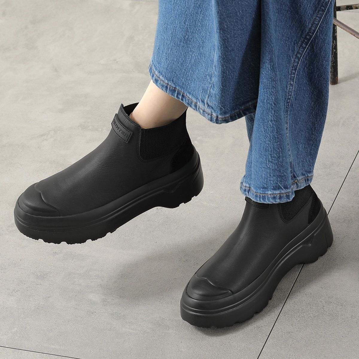 HUNTER（ハンター） レインブーツ REFINED EXPLORER PULL ON