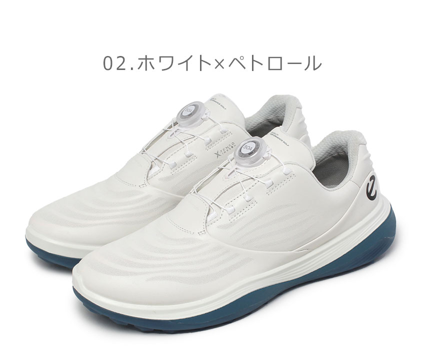 ecco（エコー） ゴルフシューズ メンズ ECCO 132274 ブラック 黒