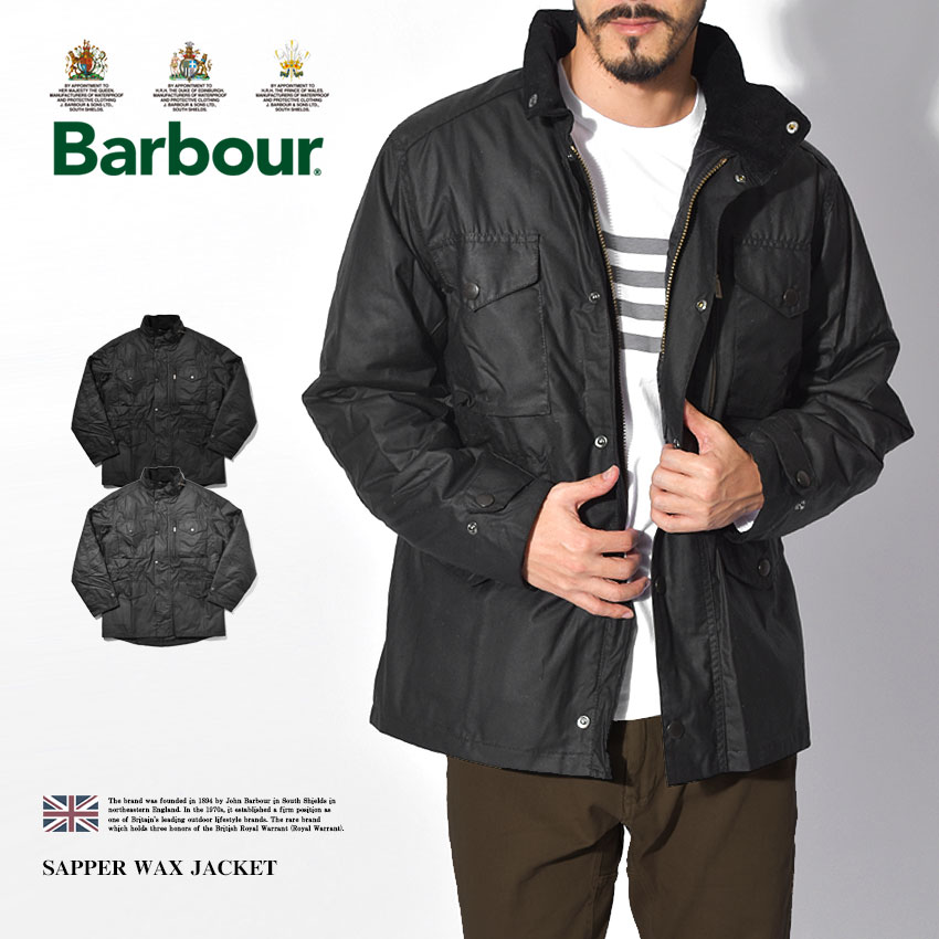 Barbour（バブアー） メンズ サッパーワックスジャケット ブランド