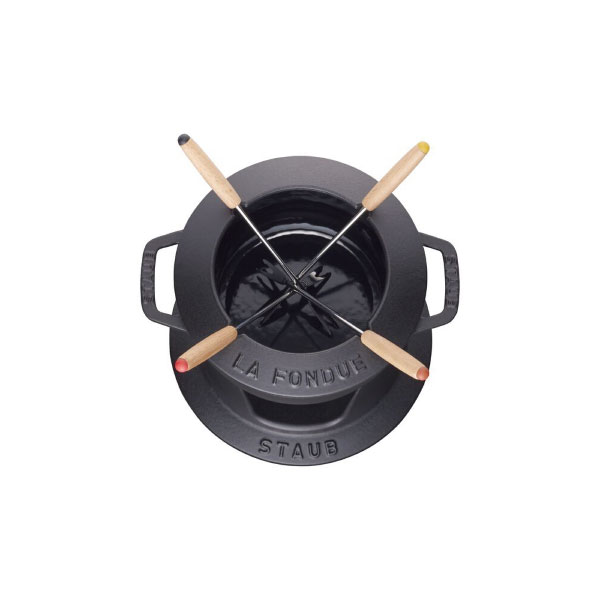 Staub（ストウブ） フォンデュセット 16cm ブラック |ストウブ