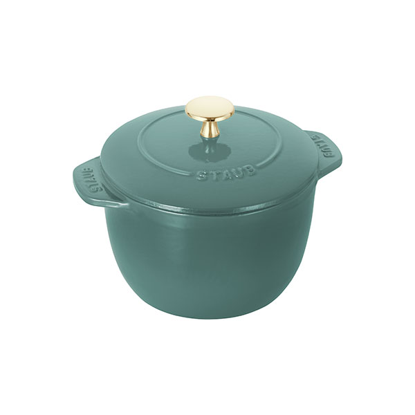 ストウブ 鍋 ラ・ココット de GOHAN M 16cm ユーカリ 生涯保証 |STAUB