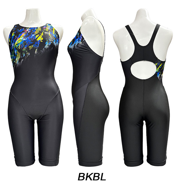 H2OFIT レディース競泳水着 練習用 オールインワン MAXBACK H2-S011024