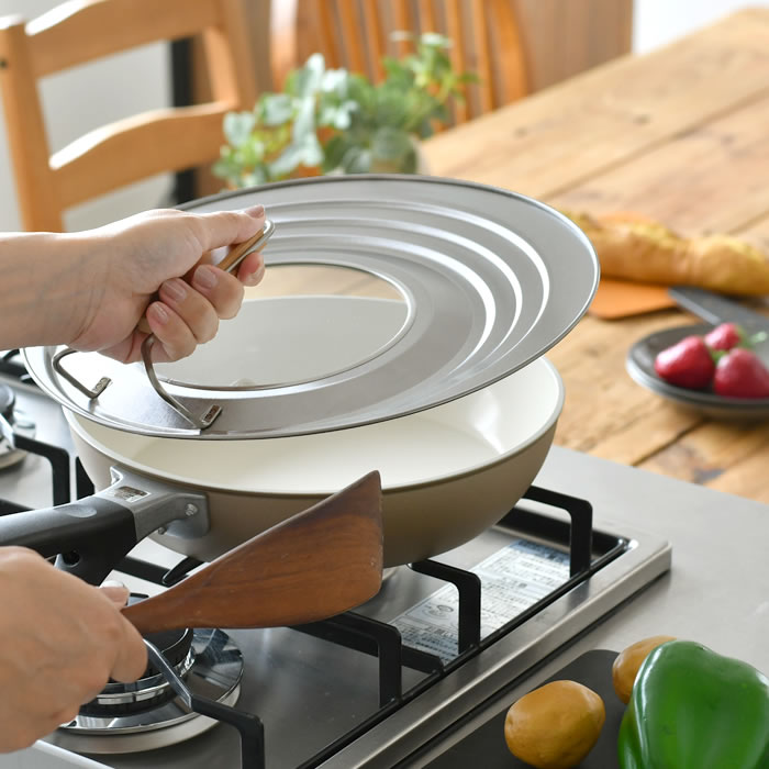 オクムラ フライパン 蓋 京都活具 フライパンカバー 20-26cm対応