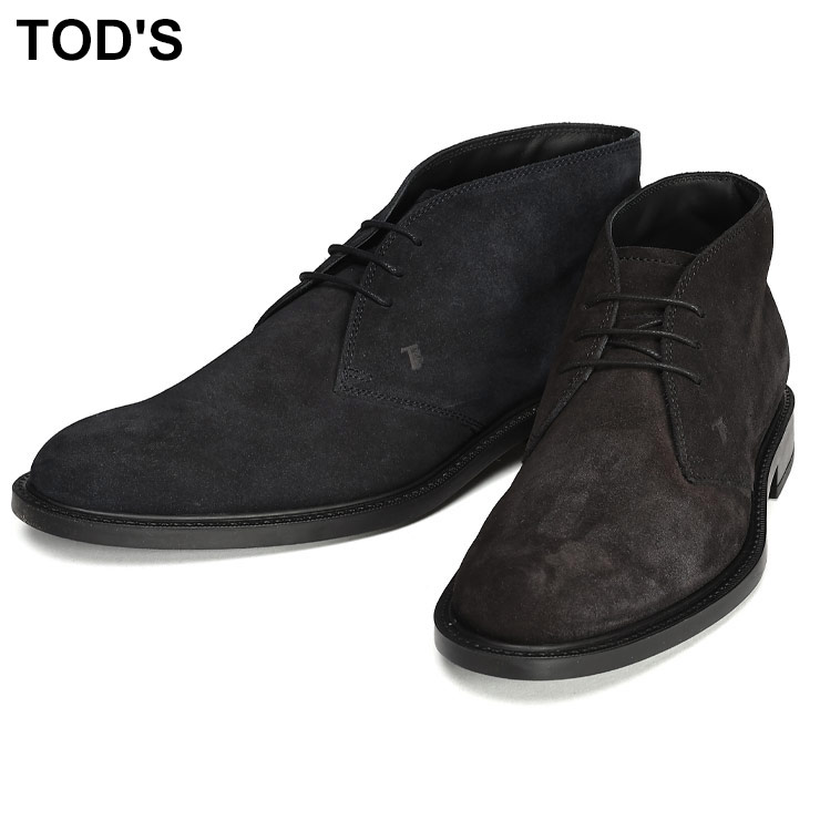 TOD'S（トッズ） レザー チャッカブーツ メンズ TDXXM45A00D80RE