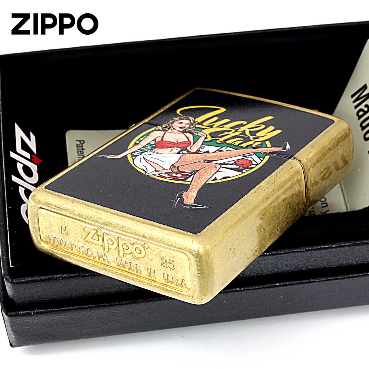 ZIPPO（ジッポー） ジッポライター LUCKY STAR Pin Up Girl ピンナップ