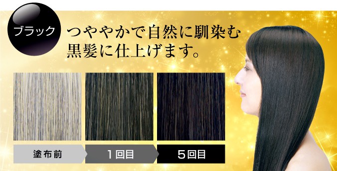 送料無料】白髪染めヘアカラートリートメント 利尻昆布エキス配合 髪と