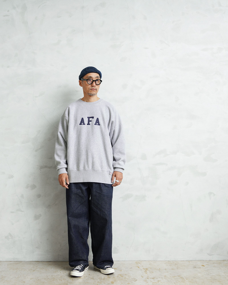 HOUSTON（ヒューストン） 22373 U.S.コットン AFA プリント スウェット