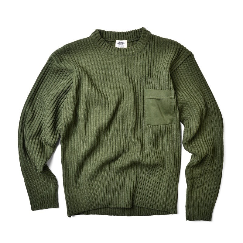 MILITARY（ミリタリー） 新品 米軍TYPE コマンドセーター ポケット付き