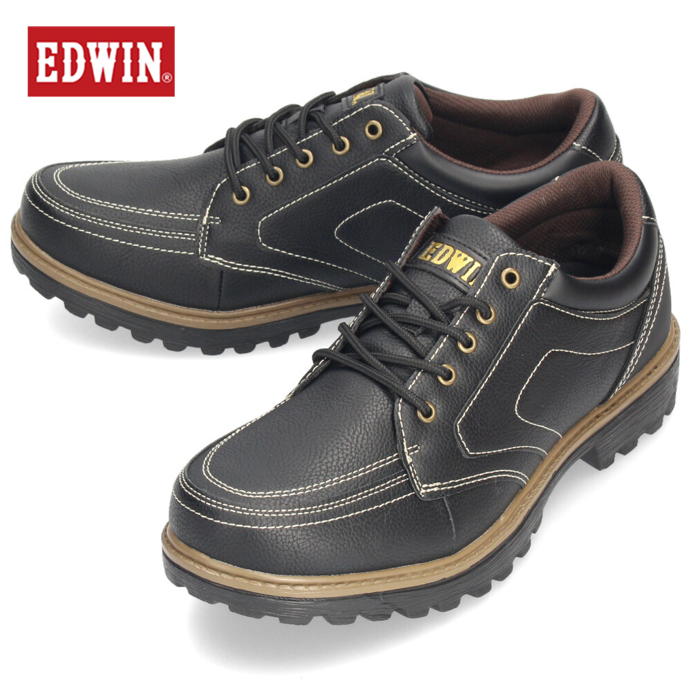 EDWIN（エドウィン） 爆買 カジュアルシューズ メンズ 防水 EDWIN EDM