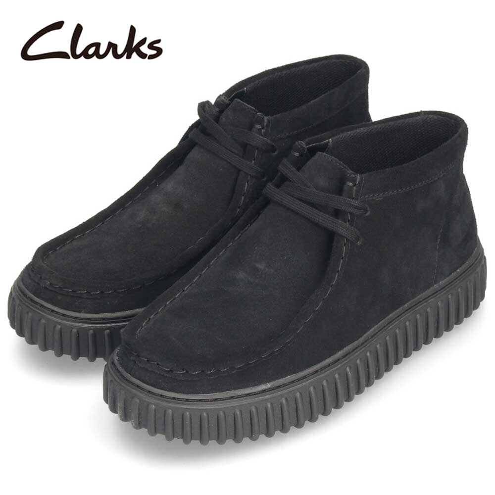 Clarks（クラークス） ワラビー メンズ レザー スエード ブーツ