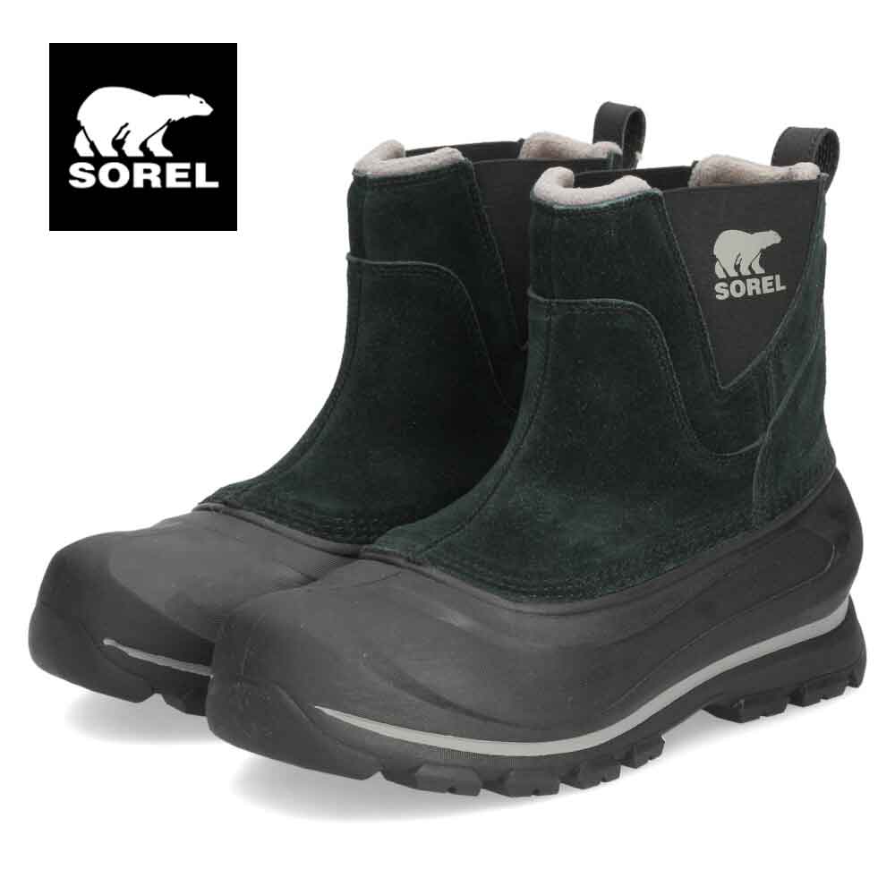 SOREL（ソレル） スノーブーツ メンズ スエード 本革 バクストンプル