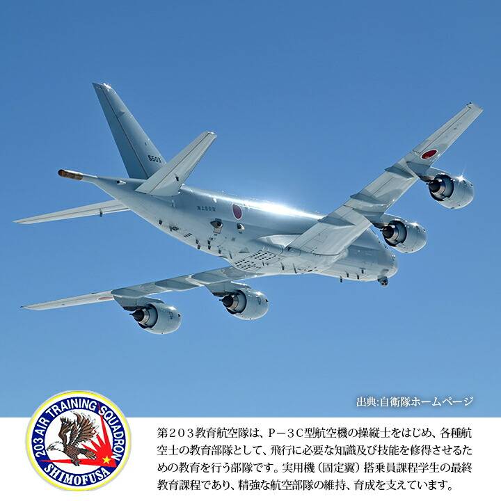 自衛隊 グッズ 下総教育航空群 第203教育航空隊 P-3C 哨戒機 教育隊 海