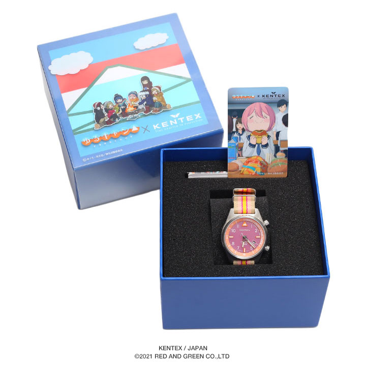 ゆるキャン△ 公式グッズ 腕時計 なでしこ モデル ソーラー 方位計