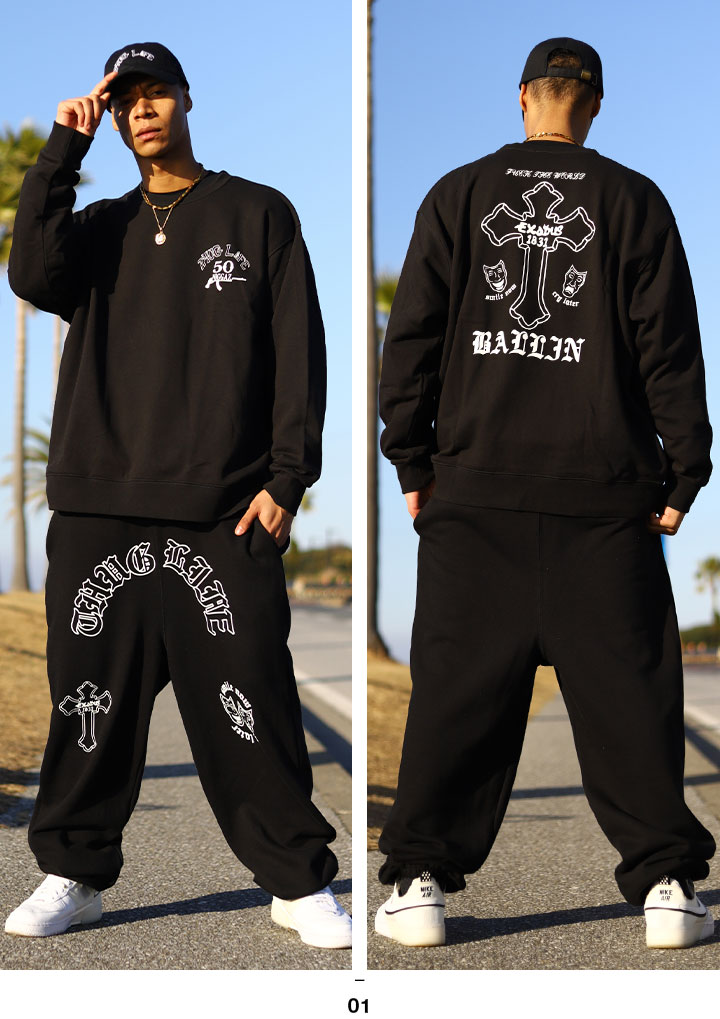 ACEFLAG（エースフラッグ） トレーナー 長袖 裏パイル 大きいサイズ