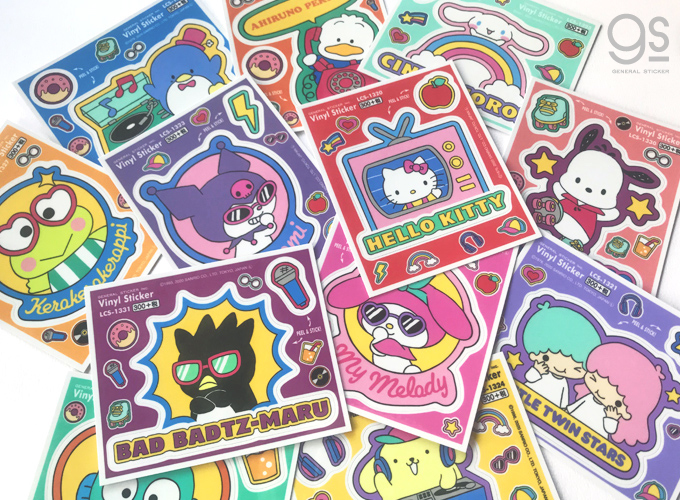 リトルツインスターズ キャラクターステッカー サンリオ キキララ