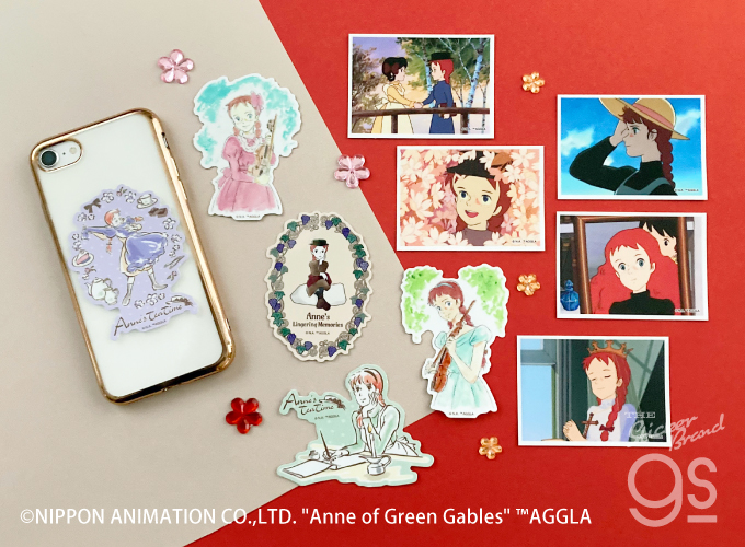 全5種セット 赤毛のアン 場面写ステッカー 世界名作劇場 アニメ 懐かし