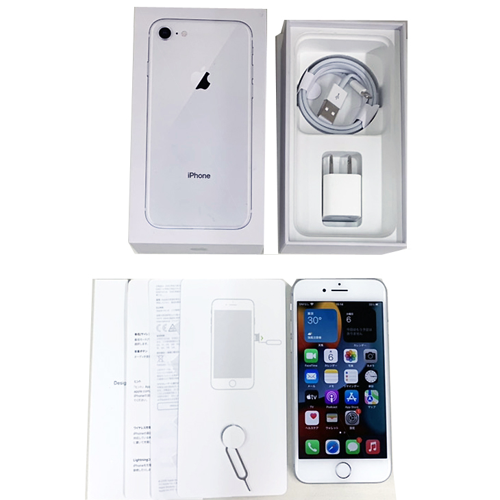 iPhone 8 Apple iPhone8 MQ792J/A A1906 Docomo 本体 64GB Retina