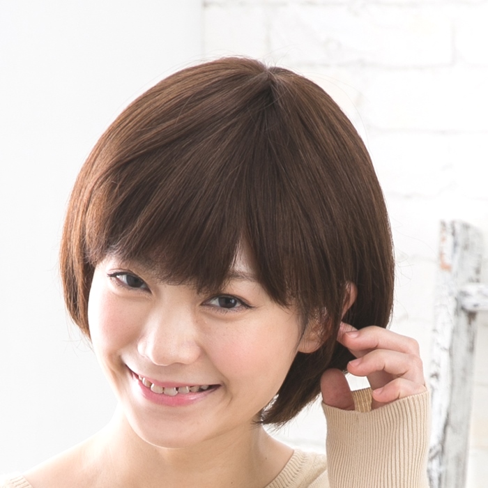 ウィッグ ショート 人毛100% 女性 医療用 自然 レディース 全3色 2