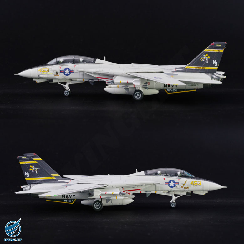 ダイキャストモデル 1/144 F-14A トムキャット アメリカ海軍 VF-124