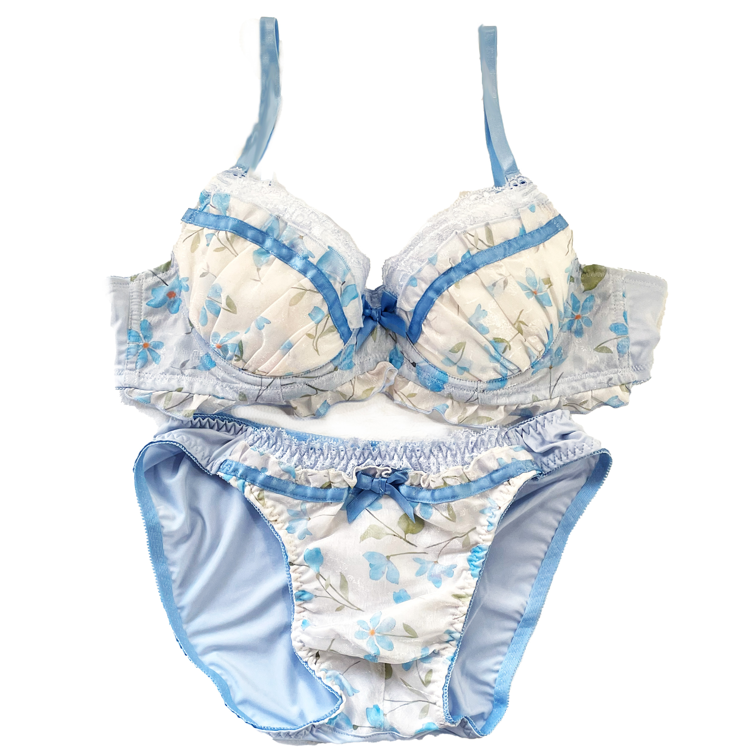 送料無料 ジェントル ハピネス フラワー メンズブラジャー ショーツ