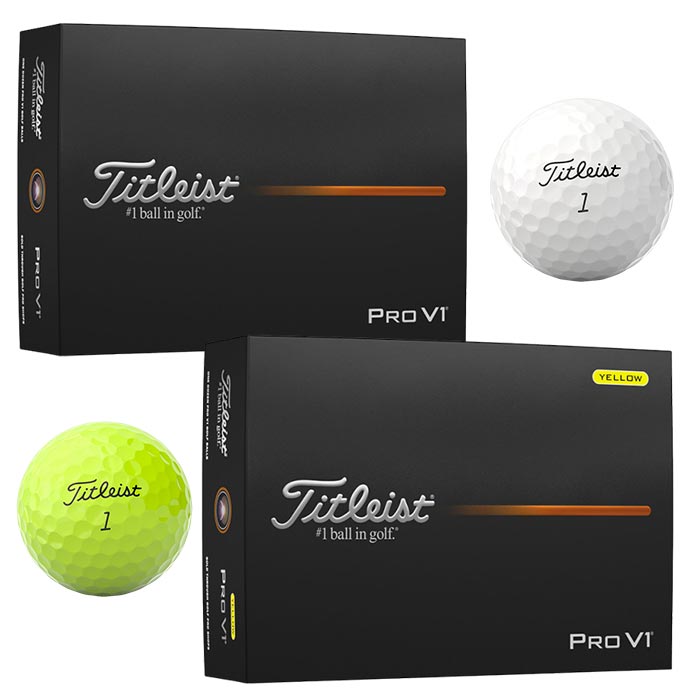 Titleist（タイトリスト） 2025 PRO V1 1ダース 12球 ゴルフ ボール
