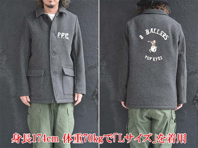 POP EYES/ポップアイズ】2025AW「8 Ballers Jacket/エイトボーラーズ