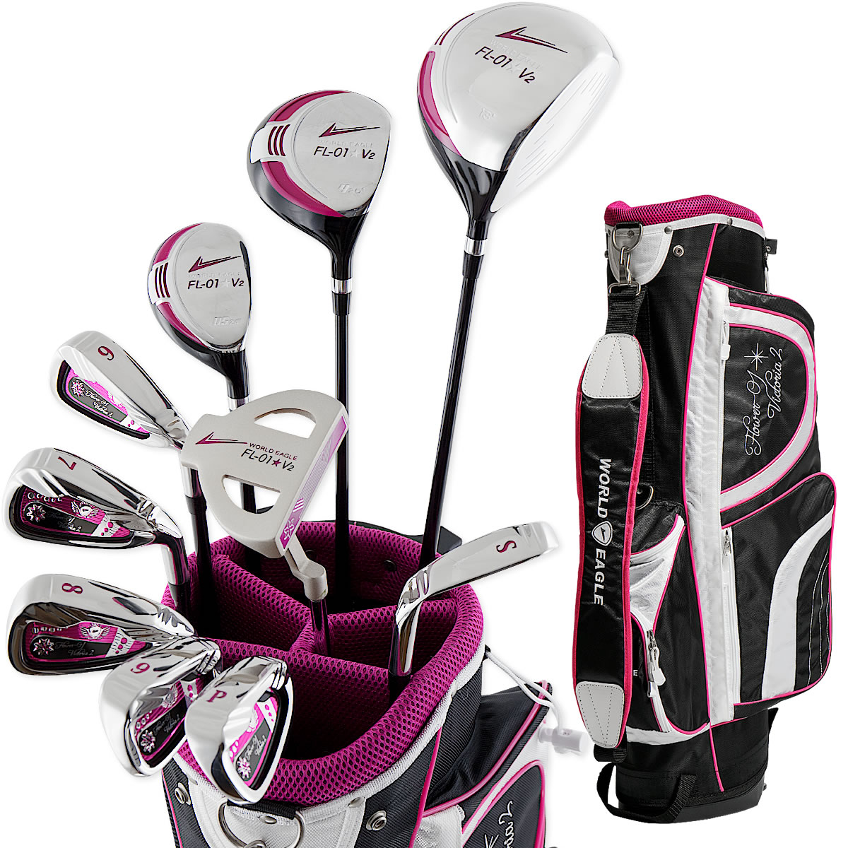WORLD EAGLE ゴルフクラブセット ワールドイーグル レディース FL-01