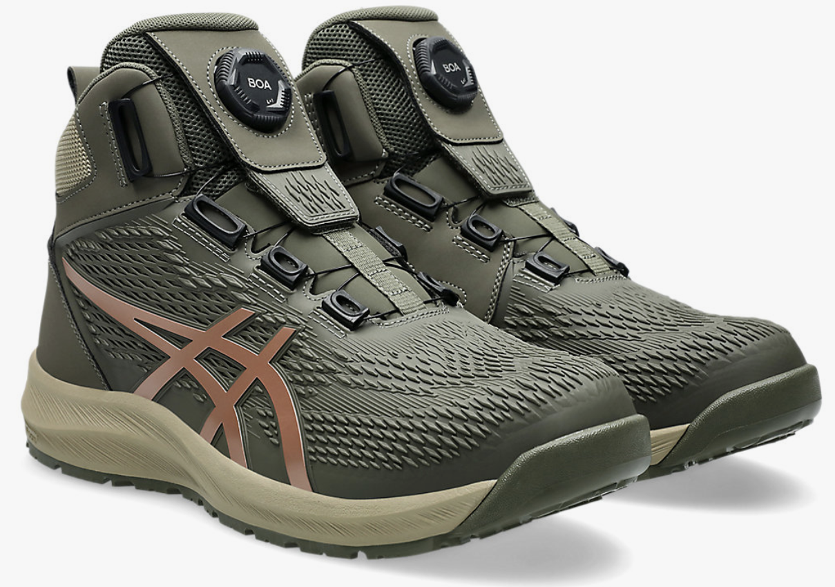 ウィンジョブ CP122 Boa 安全靴 アシックス asics 限定 BOA ハイカット