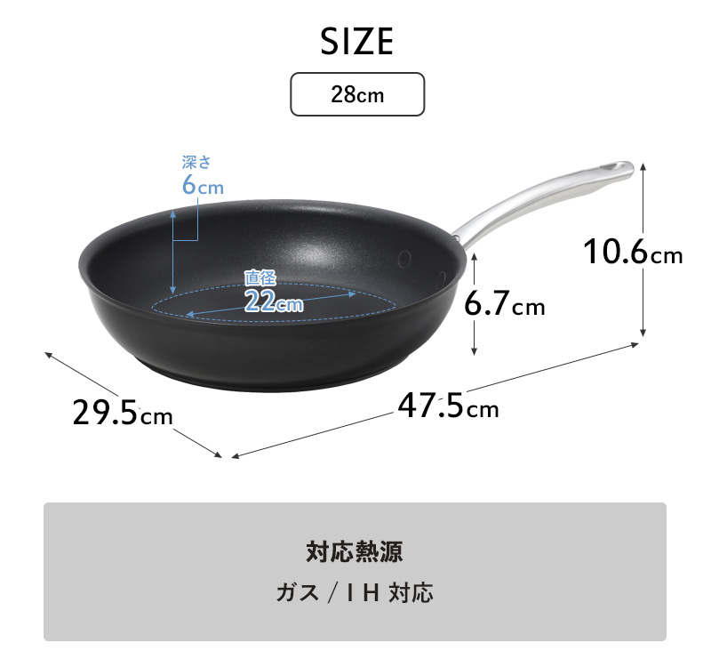MEYER（マイヤー） 特典付 サーキュロン エクセレンス フライパン 28cm