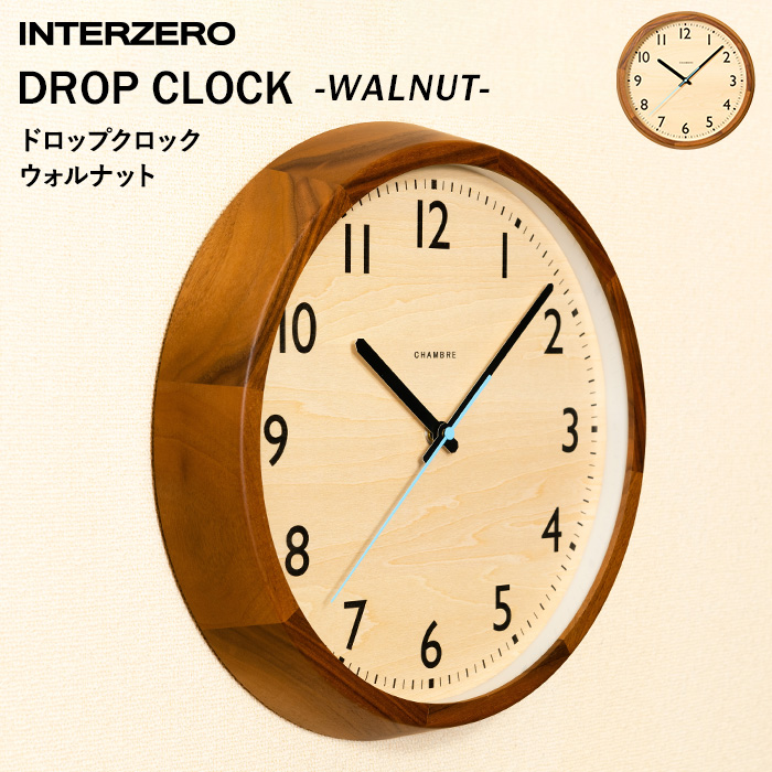 特典付 INTERZERO インターゼロ DROP CLOCK ドロップクロック