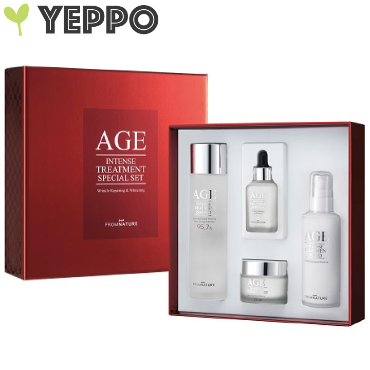 フロムネイチャー 基礎化粧品 4種類セット AGE インテンス